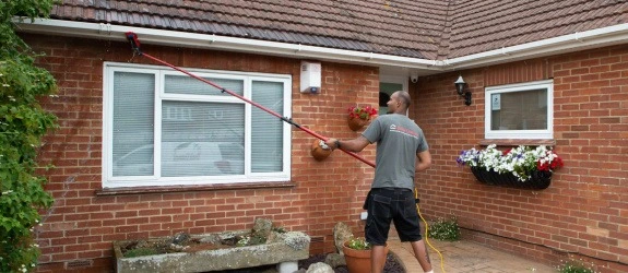 soffit and fascia cleaning in Hampshire