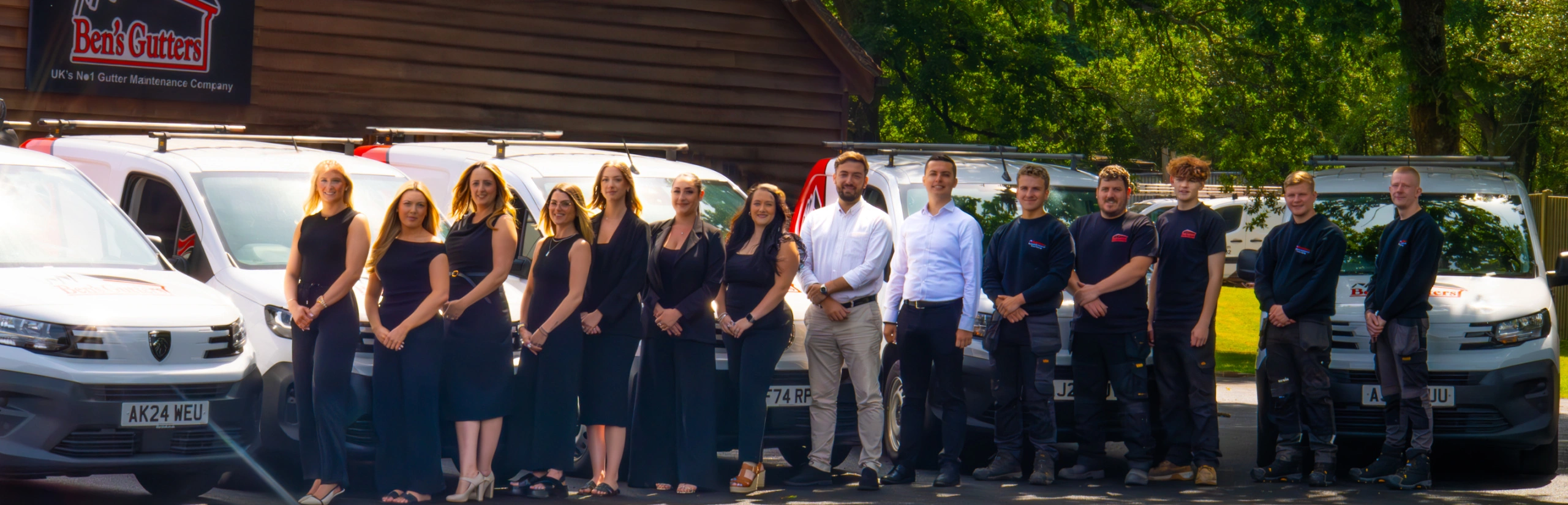 Meet our team for gutter cleaning in Hampshire
